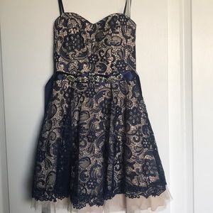 *BrandNew* Navy homecoming dress